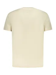 Tommy Hilfiger Herren T-Shirt Beige leihen bei Flex-Fashion