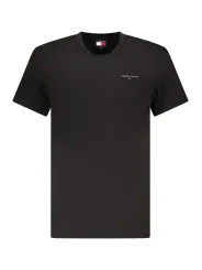 Tommy Hilfiger Herren T-Shirt Schwarz mieten bei Flex-Fashion