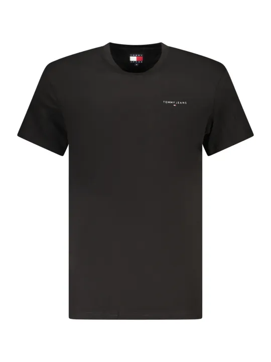 Tommy Hilfiger Herren T-Shirt Schwarz mieten bei Flex-Fashion