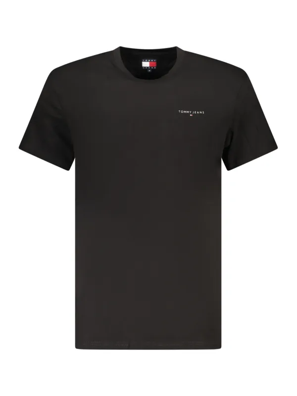 Tommy Hilfiger Herren T-Shirt Schwarz mieten bei Flex-Fashion