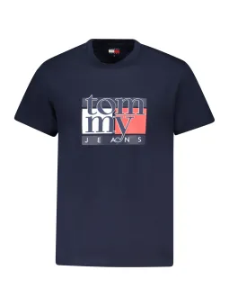 Tommy Hilfiger Herren T-Shirt Blau mieten - Flex-Fashion Verleih