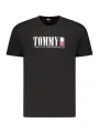 Tommy Hilfiger Herren KURZARM-T-SHIRT Schwarz