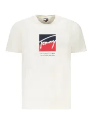 Tommy Hilfiger Herren T-Shirt mieten - Weiß, alle Größen
