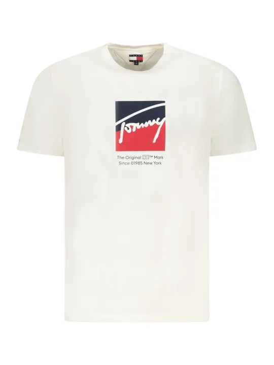 Tommy Hilfiger Herren T-Shirt mieten - Weiß, alle Größen