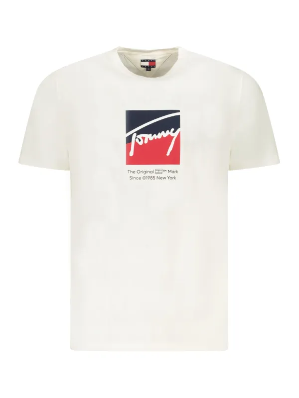 Tommy Hilfiger Herren T-Shirt mieten - Weiß, alle Größen
