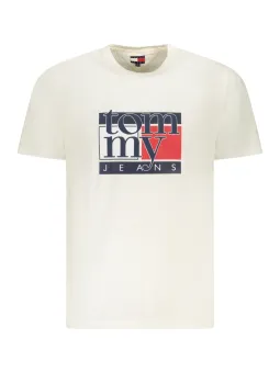 Tommy Hilfiger Herren T-Shirt Weiß mieten | Flex-Fashion