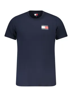 Tommy Hilfiger Herren T-Shirt Blau mieten | Flex-Fashion