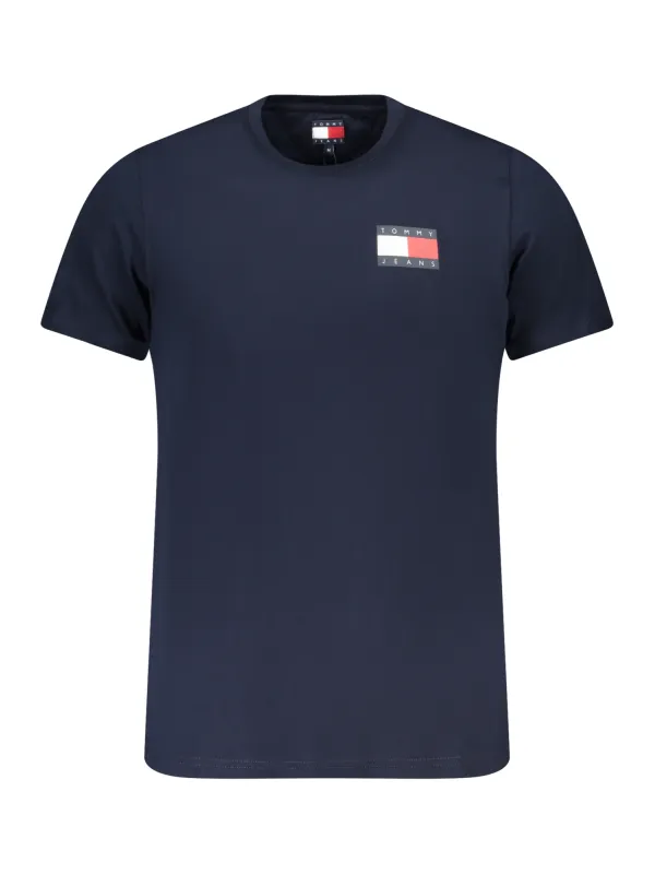 Tommy Hilfiger Herren T-Shirt Blau mieten | Flex-Fashion