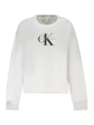 Calvin Klein Damen Sweatshirt Weiß mieten - Flex-Fashion