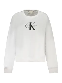 Calvin Klein Damen Sweatshirt Weiß mieten - Flex-Fashion