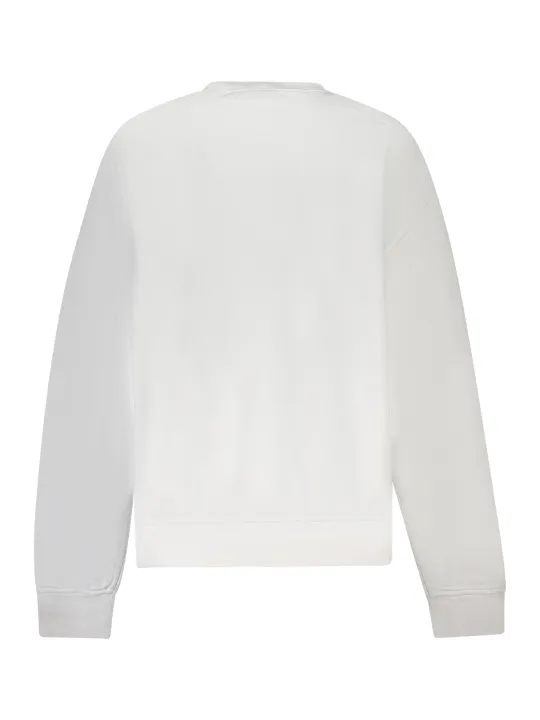 Calvin Klein Damen Sweatshirt Weiß mieten - Flex-Fashion