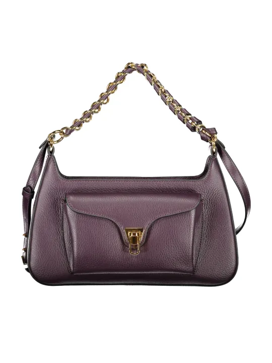 Coccinelle Violett Tasche mieten – Flex-Fashion Verleih