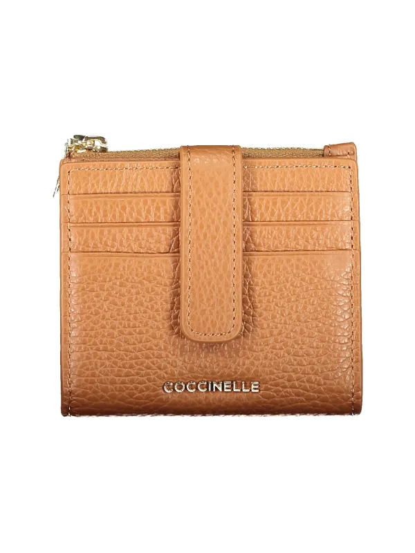Coccinelle Damen Geldbörse Braun mieten – Flex-Fashion Verleih