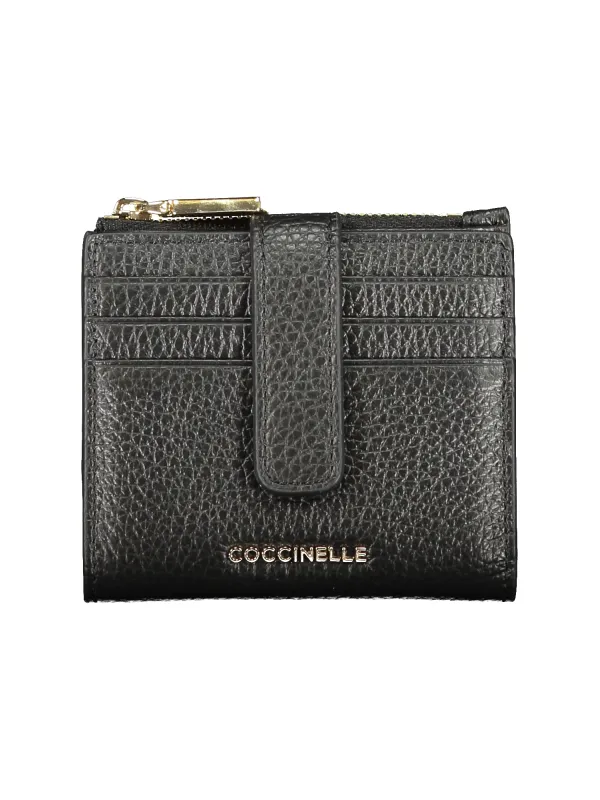 Coccinelle Damen Geldbörse mieten - Schwarz, 100% Leder