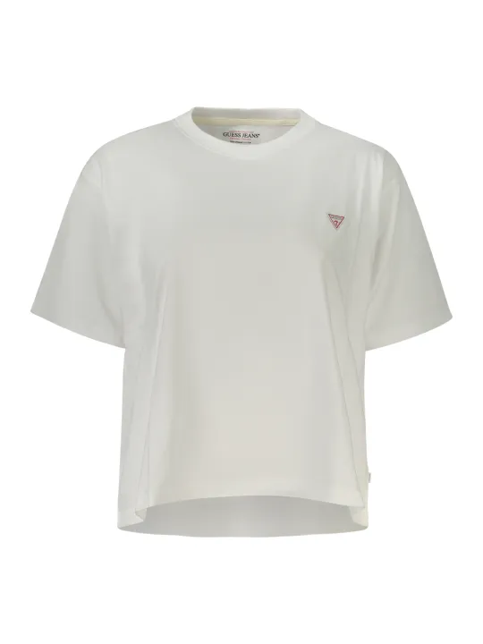 GUESS JEANS Damen T-Shirt Weiß mieten | Flex-Fashion Verleih