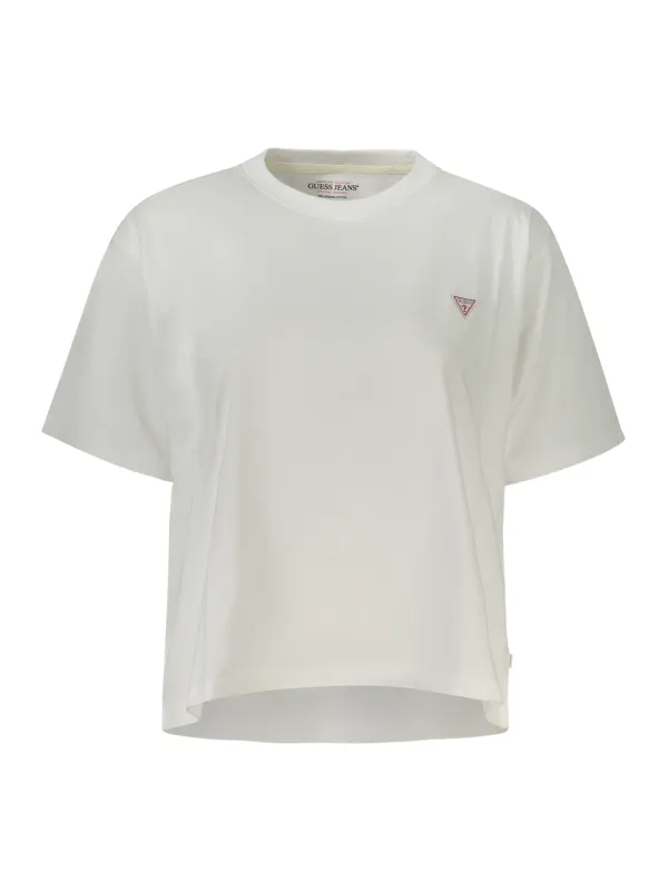 GUESS JEANS Damen T-Shirt Weiß mieten | Flex-Fashion Verleih