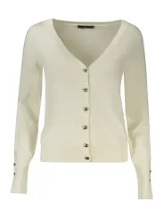 GUESS JEANS Damen Strickjacke Weiß mieten | Flex-Fashion