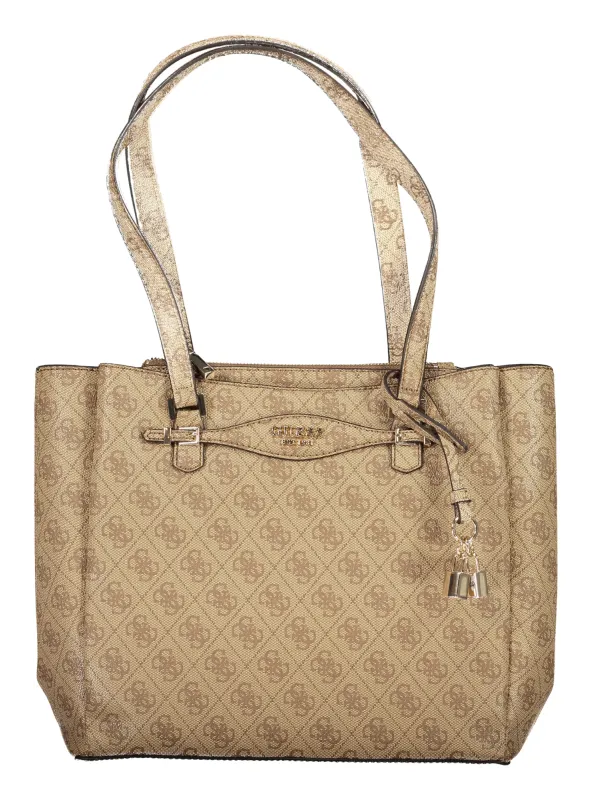 GUESS KATYA-TASCHE Beige – Damen Tasche mieten | Flex-Fashion