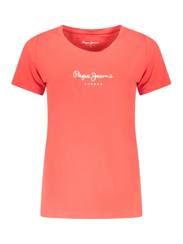 Pepe Jeans Damen T-Shirt Rot mieten | Flex-Fashion Verleih