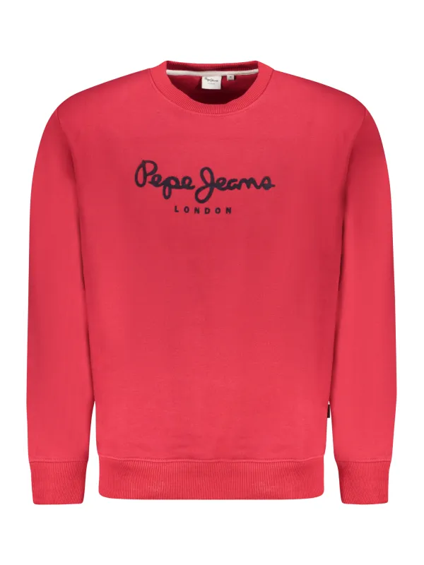 Pepe Jeans Herren Sweatshirt Rot mieten – Flex-Fashion Verleih