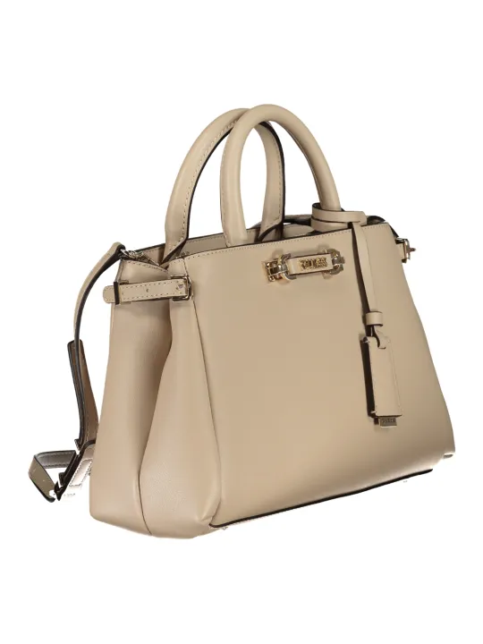 Miete die exklusive GUESS LEFIA-Tasche Beige - Flex-Fashion