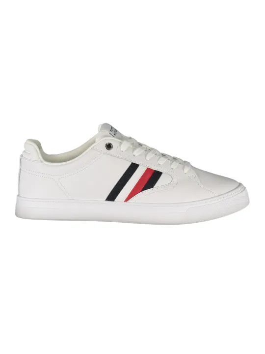 Tommy Hilfiger Herren Sneakers Weiß mieten | Flex-Fashion