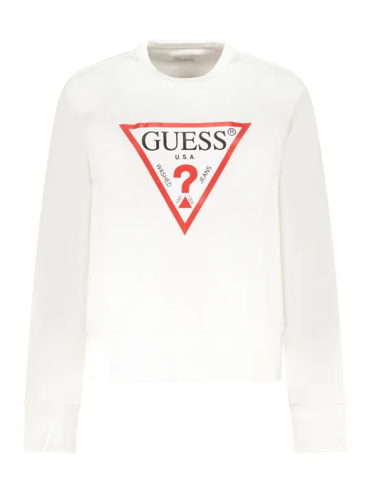 GUESS Damen Sweatshirt Weiß mieten | Flex-Fashion Verleih