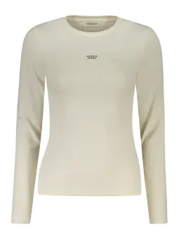 GUESS JEANS Damen CANNETT-T-SHIRT Weiß | online kaufen