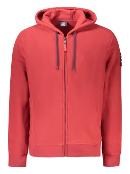 NORWAY 1963 Herren LANGARM-FLEECE-SWEATSHIRT Rot