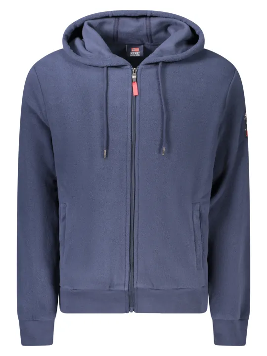 NORWAY 1963 Herren Fleece-Sweatshirt Blau leihen | Flex-Fashion
