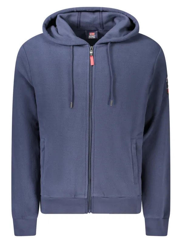 NORWAY 1963 Herren Fleece-Sweatshirt Blau leihen | Flex-Fashion