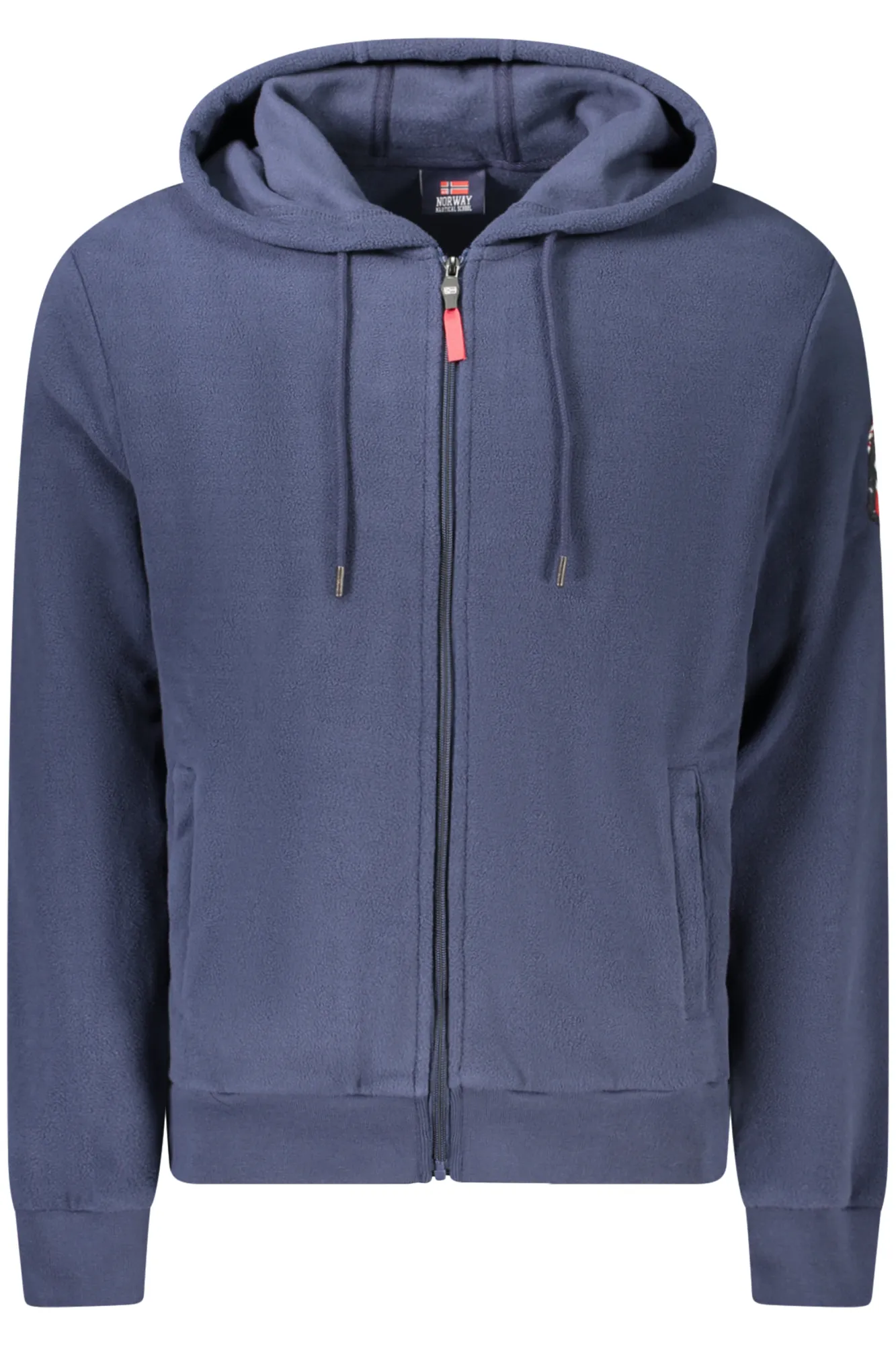 Herren LANGARM-FLEECE-SWEATSHIRT Blau 849531_BLNAVY
