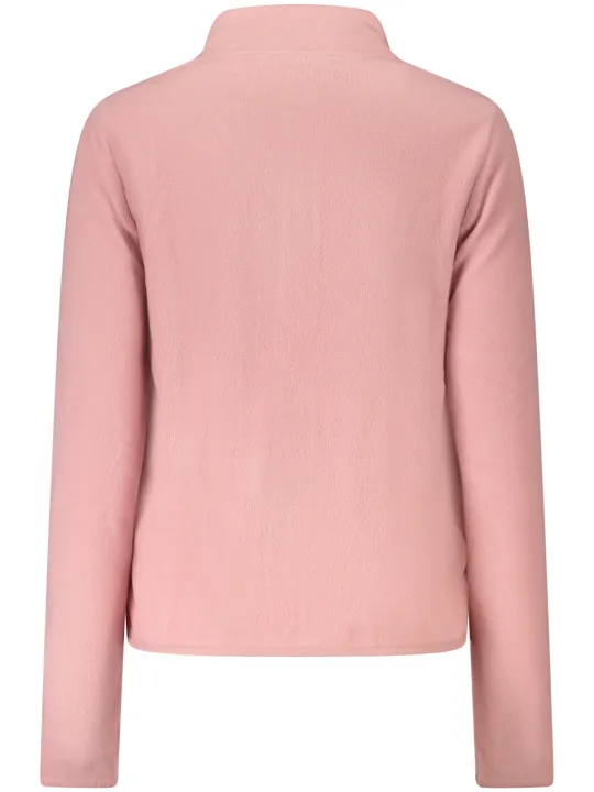 Rosa Damen Fleece-Sweatshirt mieten | Flex-Fashion Verleih