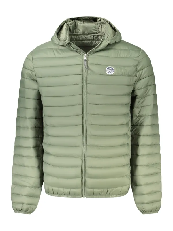 North Sails Herren Kapuzenjacke Grün mieten | Flex-Fashion