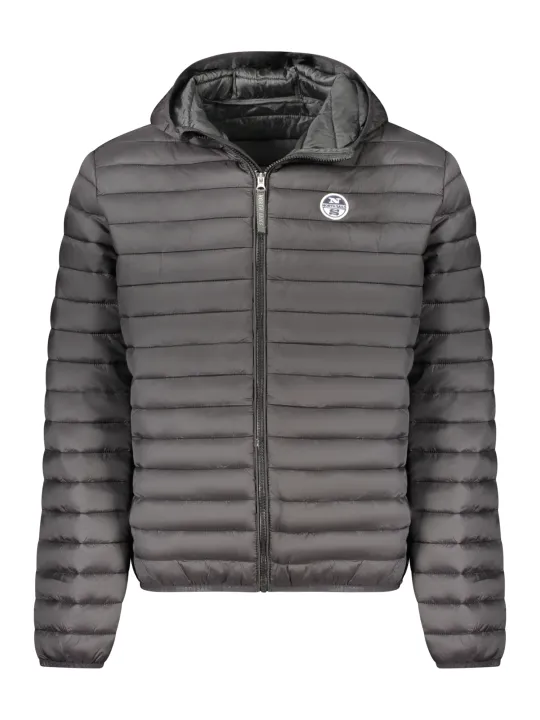 North Sails Herren Kapuzenjacke Schwarz mieten | Flex-Fashion