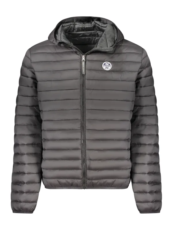 North Sails Herren Kapuzenjacke Schwarz mieten | Flex-Fashion