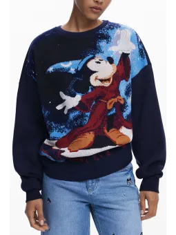 Desigual Damen LANGARM-SWEATSHIRT Blau | online kaufen