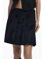 Desigual Damenrock Schwarz mieten | Flex-Fashion Verleih