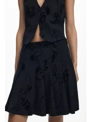 Desigual Damenrock Schwarz mieten | Flex-Fashion Verleih
