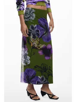 Desigual Damen ROCK Grün | online kaufen