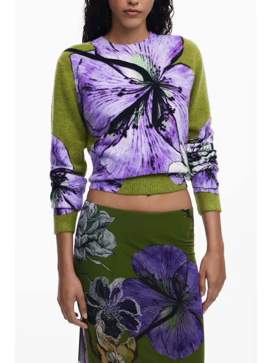 Grüner Desigual Damenrock mieten – Flex-Fashion Verleih
