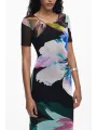 Desigual Damenkleid Schwarz mieten – Flex-Fashion Verleih