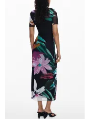 Desigual Damenkleid Schwarz mieten – Flex-Fashion Verleih