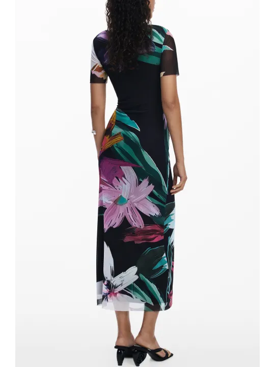 Desigual Damenkleid Schwarz mieten – Flex-Fashion Verleih