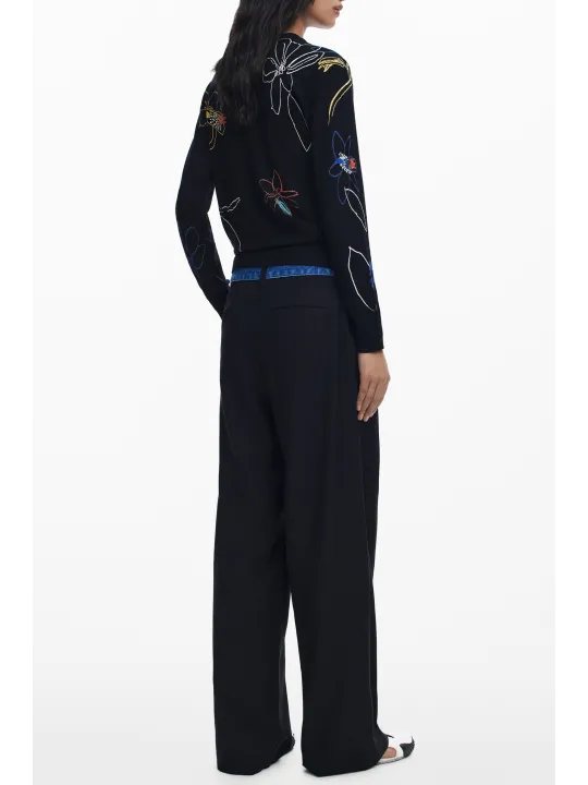 Desigual Damen T-Shirt Schwarz mieten | Flex-Fashion Verleih