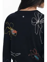Desigual Damen T-Shirt Schwarz mieten | Flex-Fashion Verleih