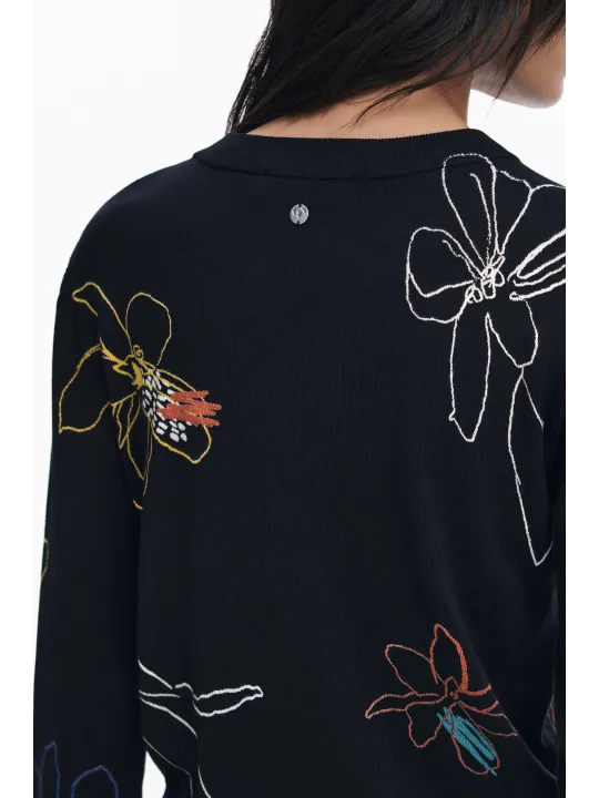 Desigual Damen T-Shirt Schwarz mieten | Flex-Fashion Verleih