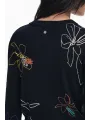 Desigual Damen T-Shirt Schwarz mieten | Flex-Fashion Verleih