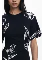 Desigual Damen Kleid Schwarz mieten - Flex-Fashion Verleih