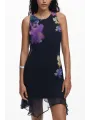 Desigual Damenkleid Schwarz mieten – Flex-Fashion Verleih